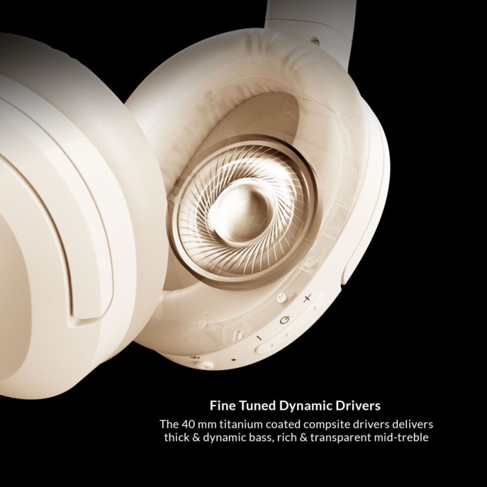 EDIFIER W820NB PLUS Headset Wireless Bluetooth 5.2 ANC Hi-Res Wireless Certified