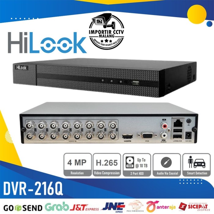DVR 16 HILOOK By Hikvision ICM