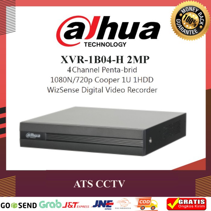 DVR XVR CCTV Dahua 4 WizSense XVR1B04 H265