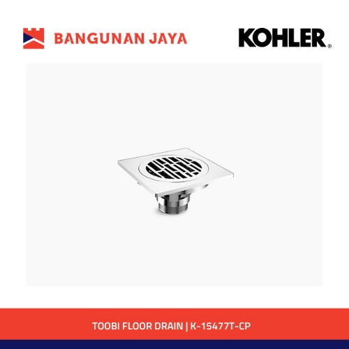 KOHLER TOOBI FLOOR DRAIN PREMIUM K-15477T-CP