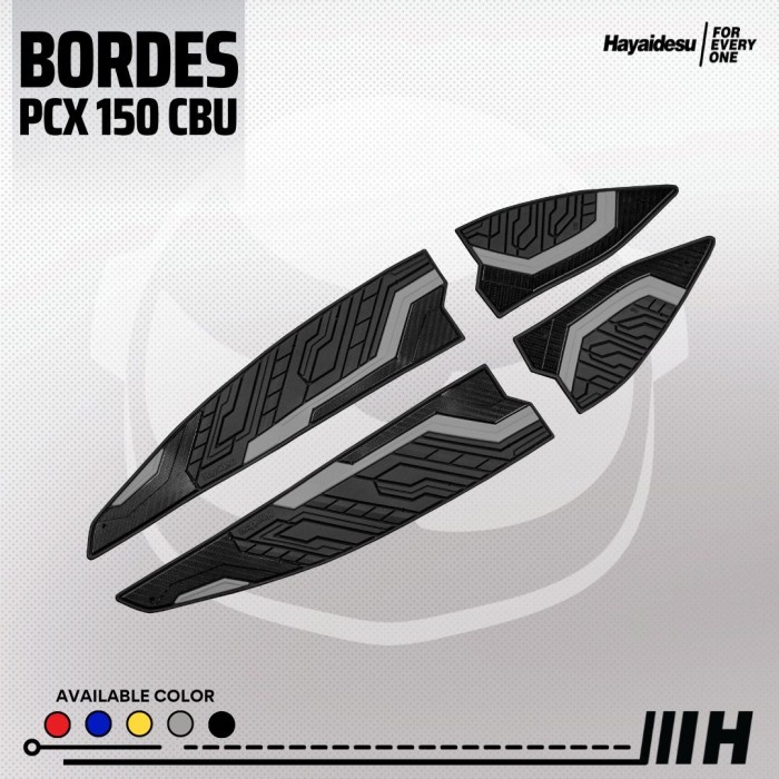 Sale Terbatas Hayaidesu Pcx 150 Cbu Floor Step Boardrest Karpet Motor Pcx 150 Cbu Bordes - Premium