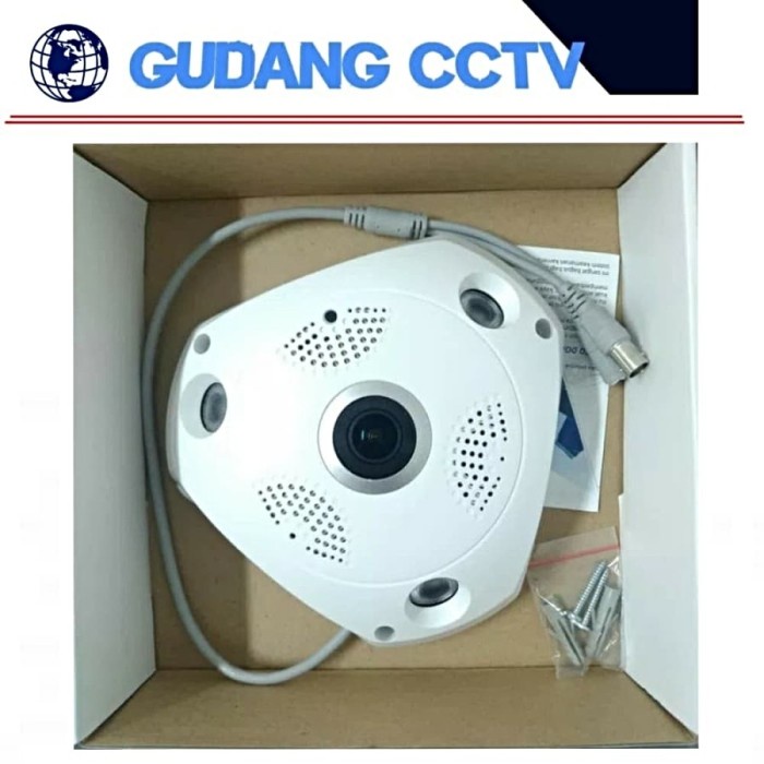 New Kamera CCTV AHD Fisheye Panoramic 360 Derajat / VR Cam Ahd 3MP