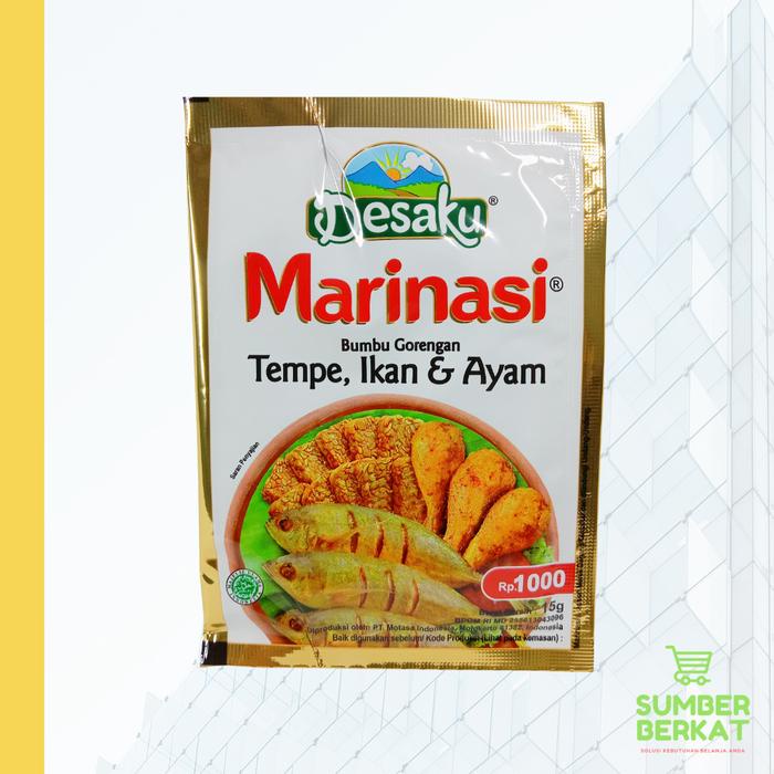 

DISKON DESAKU MARINASI PER RENCENG ISI 12 BUMBU PRAKTIS SERBAGUNA