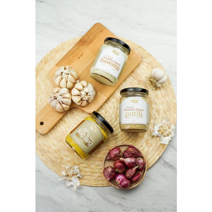 

NEW Bumbu Dasar MPASI - Putih / Kuning / Bawang