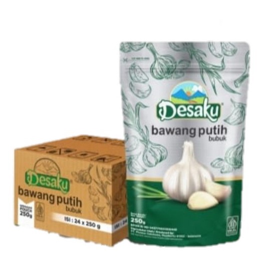 

TERUJI Desaku Bumbu Bubuk Bawang Putih Kemasan Pouch 250gr
