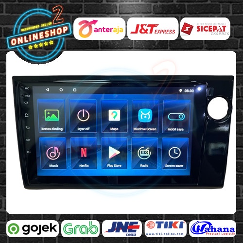 Head Unit TV Android 9 inch Brio Mobilio BRV Tape mobil 9 inch PNP