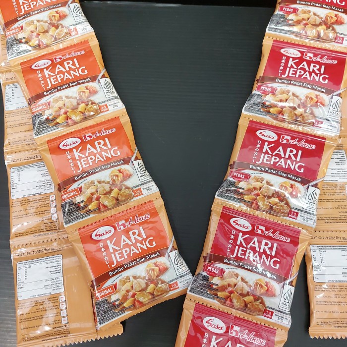 

TERBARU sasa bumbu kari jepang 2 varian rasa 20gr