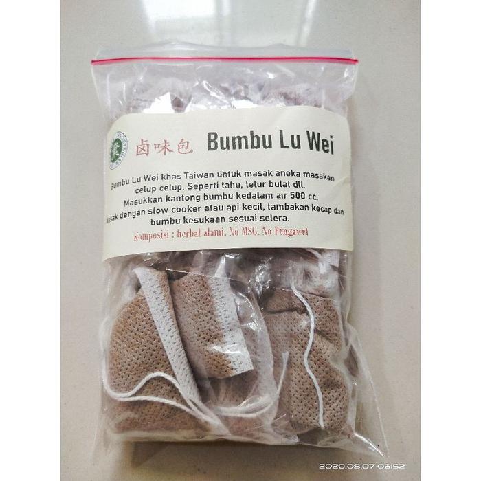 

LIMITED EDITION Home made Bumbu Lu Wei Khas Taiwan isi 10 bag Masakan