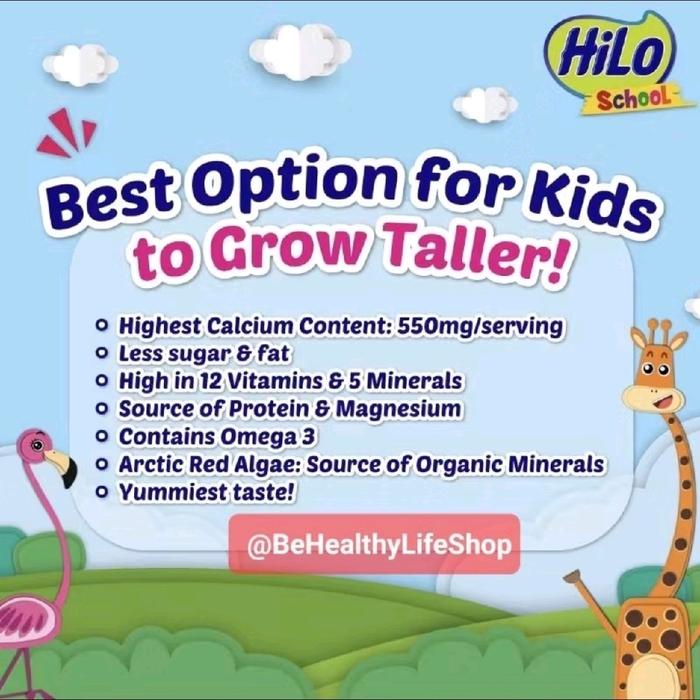 

terbaru !!! hilo school coklat chocolate / vanilla 1000 gr ready