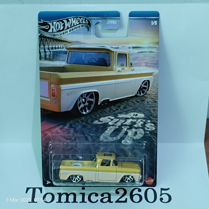 SALE  HOTWHEELS CUSTOM '62 CHEVY PICKUP (SURF'S UP) READYY