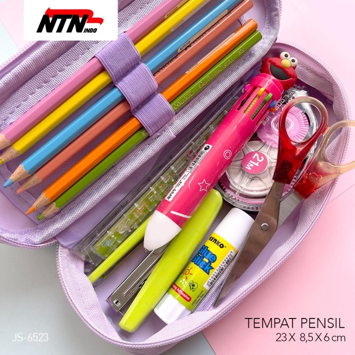 

JTTOP" TEMPAT PENSIL JS6523 UNICORN KOTAK PENSIL LUCU KARAKTER ANAK PEREMPUAN
