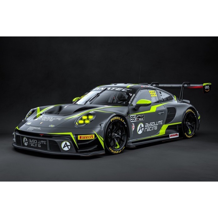 SALE  TIME MICRO X AURORA MODEL PORSCHE 911 GT3 RS 992 FULL CARBON FANATEC GT WORLD CHALLENGE