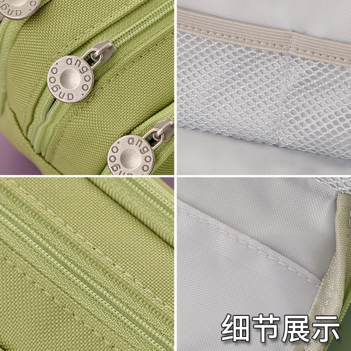 

JTTOP" ANGOO ORIGINAL PENCIL CASE CORDUROI TEMPAT PENSIL ANGOO KOREAN JAPAN