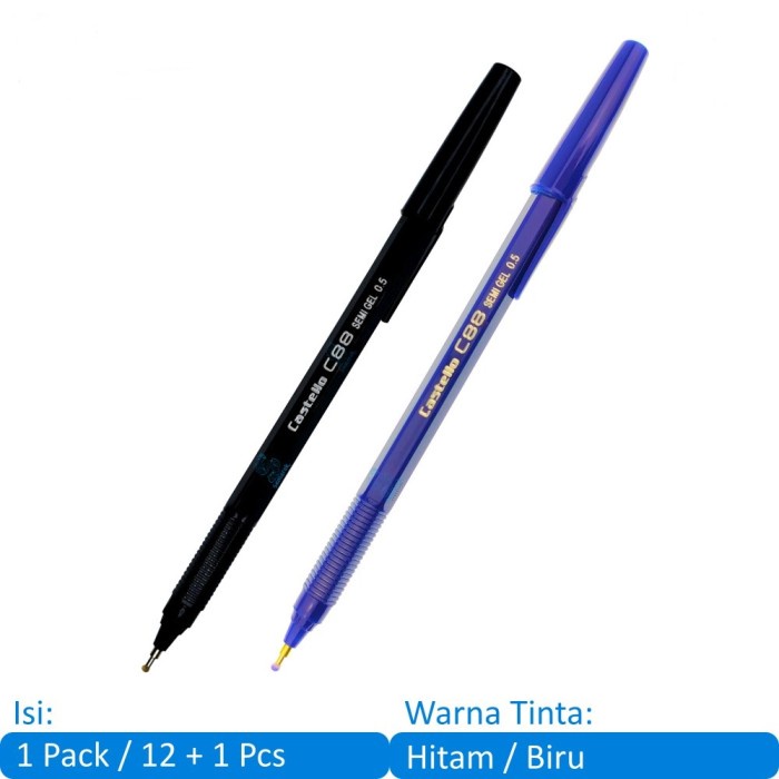 

JTTOP" PEN CASTELLO C88 (ISI 13 PCS)