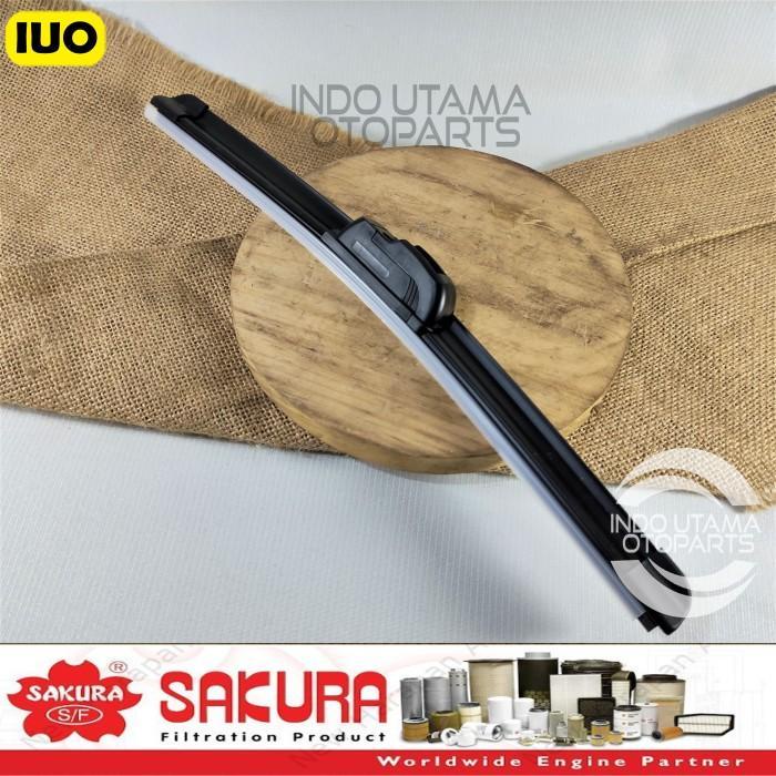 SALE  WIPER FRAMELESS JAZZ RS 2008-ON KARET KACA MOBIL SAKURA READYY