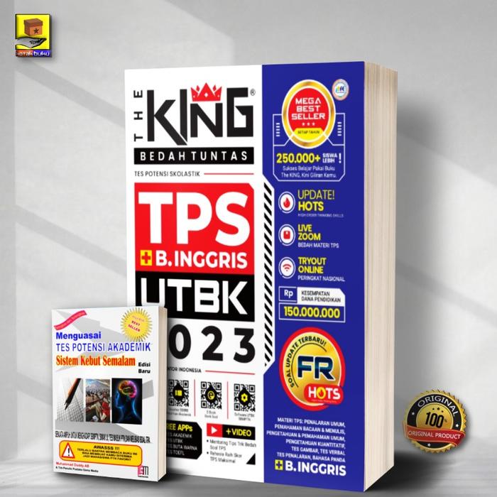 SALE  BUKU TPS UTBK 2023 / THE KING TPS UTBK 2023 / CPNS 2023 READYY