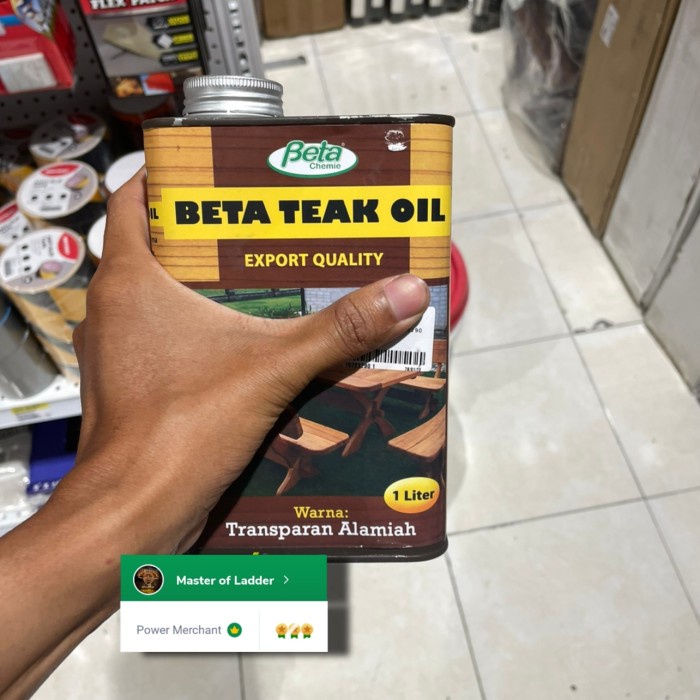 Watco Teak Oil 1 liter Varnish Kayu Pemoles kayu Export Quality Beta DiskonJual MurahHarga