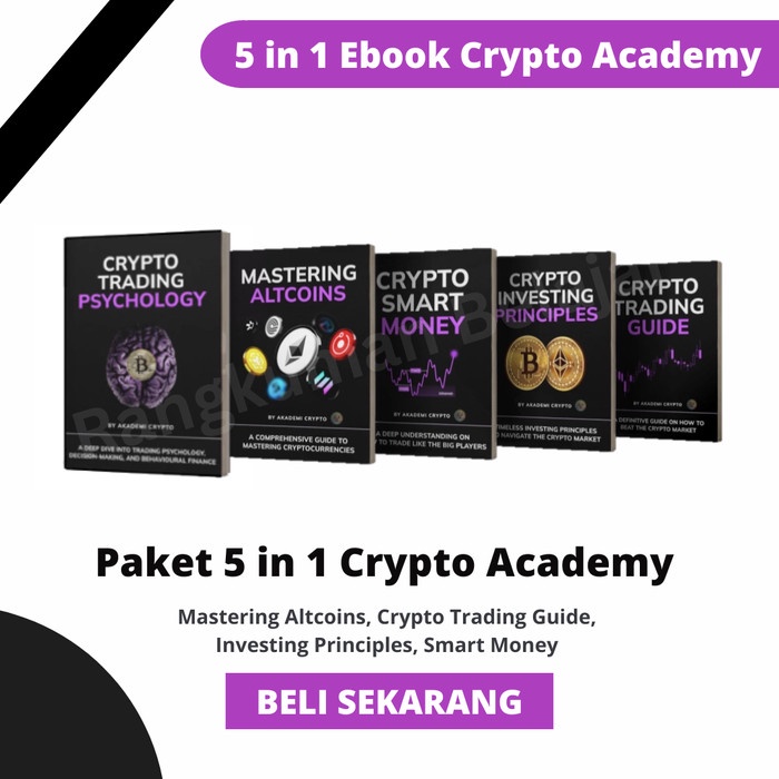 

SALE !!! BUKU 5 IN 1 AKADEMI CRYPTO CTG, CIP, CSM, MA, CTP READYY