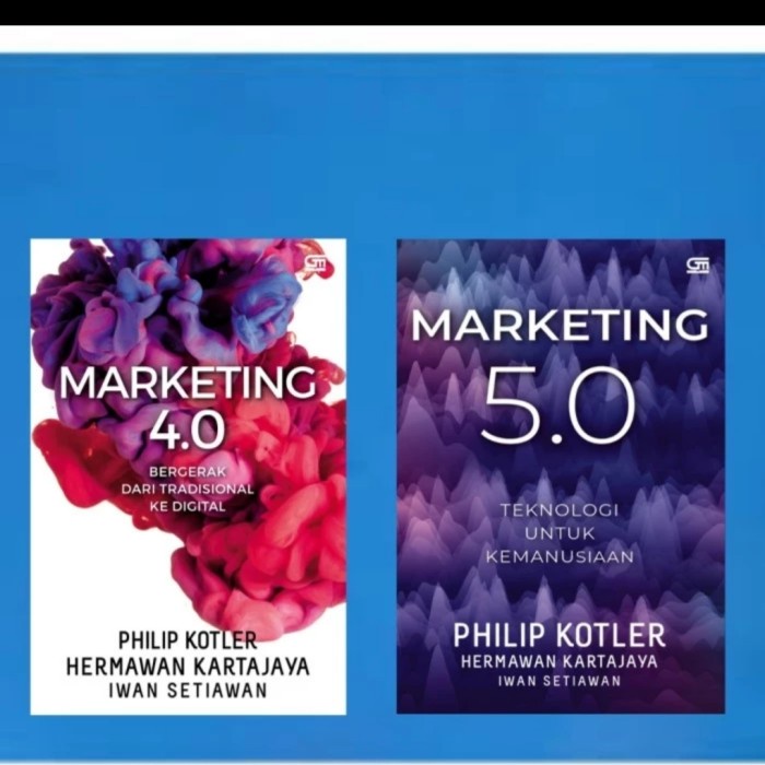

SALE !!! BUNDLING BUKU MARKETING 4.0 & MARKETING 5.0 - ORIGINAL READYY