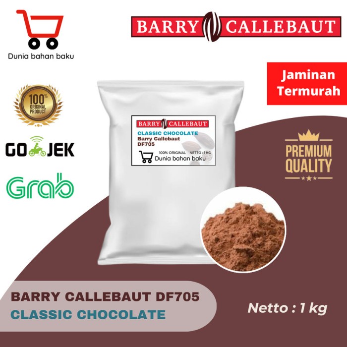 

Cocoa Powder Barry Callebaut Bubuk Coklat Tipe Df Df 705 Classic