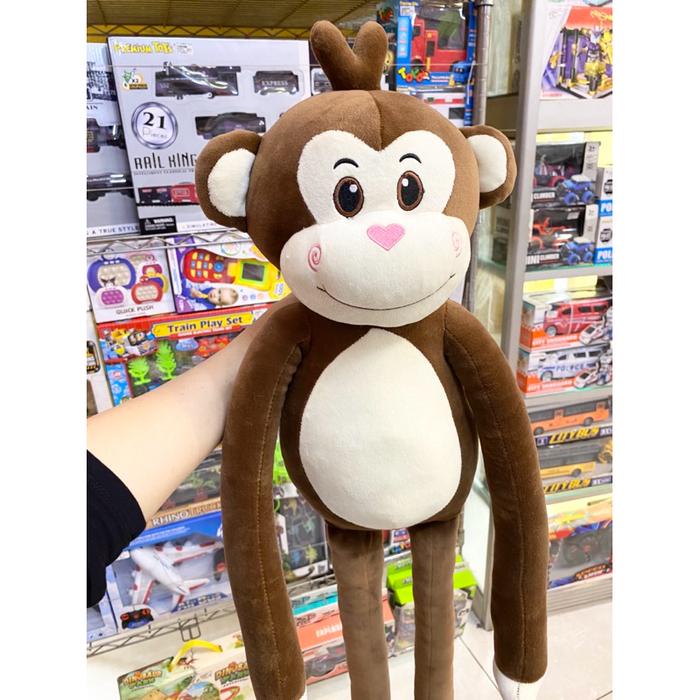 terbaru  boneka animals binatang monkey monyet cat kucing tangan panjang long hands lucu bagus