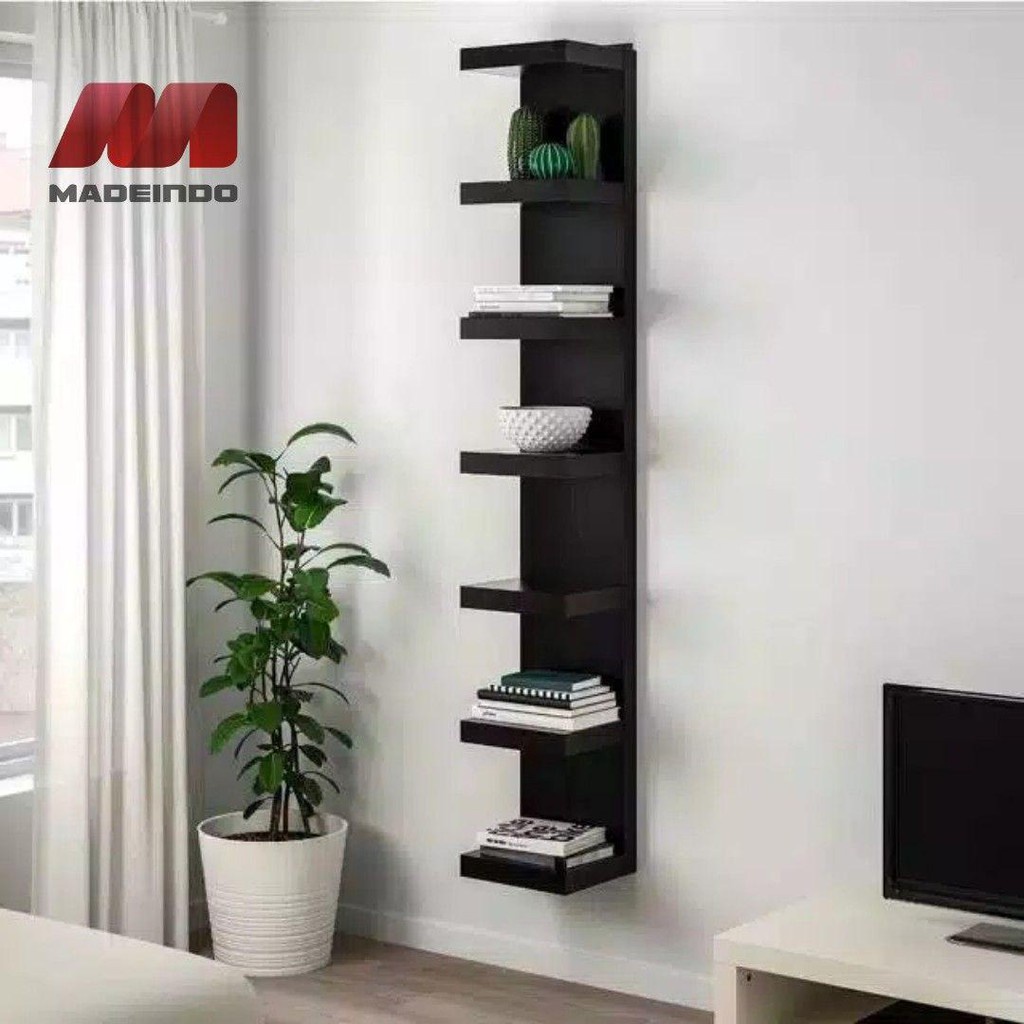 Disc Madeindo Rak Kosmetik Kayu Tempel Dinding Meja Kosmetik Meja Rias Minimalis Gantung Ukuran 100