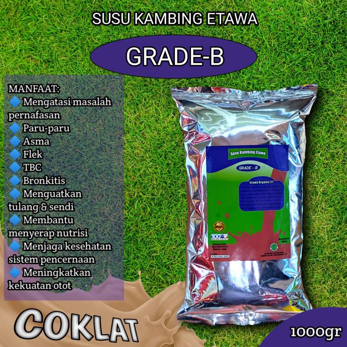 

terbaru !!! susu kambing etawa grade b 1000gr / 1kg ready