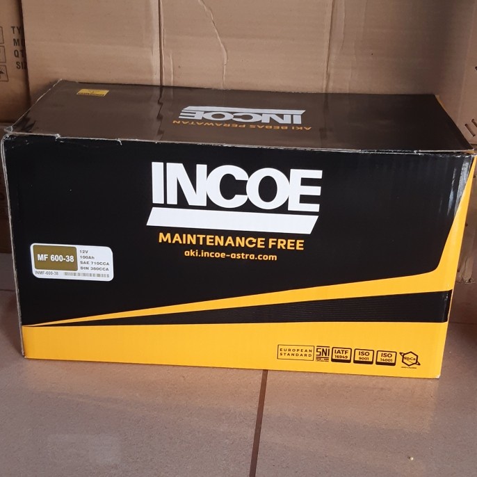 Aki Mobil Chevrolet Captiva Diesel 60038 / 60044 Incoe MF 100Ah