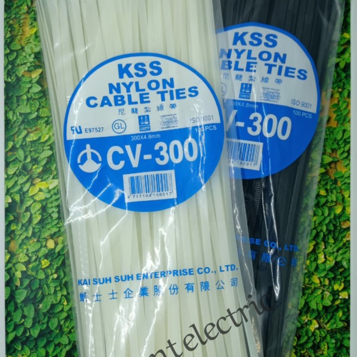 

KSS NYLON CABLE TIES CV-300/ 30CM X 4,8MM