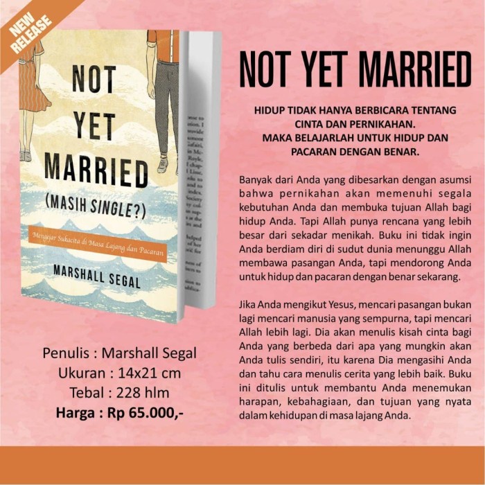 

Ready Buku Not Yet Married - Terj Bhs Indo