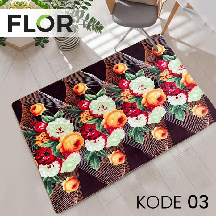 [Melody] Karpet FLOR 190x220 FLOR Collections Lembut &