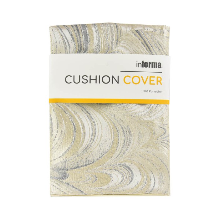 Sarung Bantal Sofa 43x43 Cm Sterlyn D - Silver