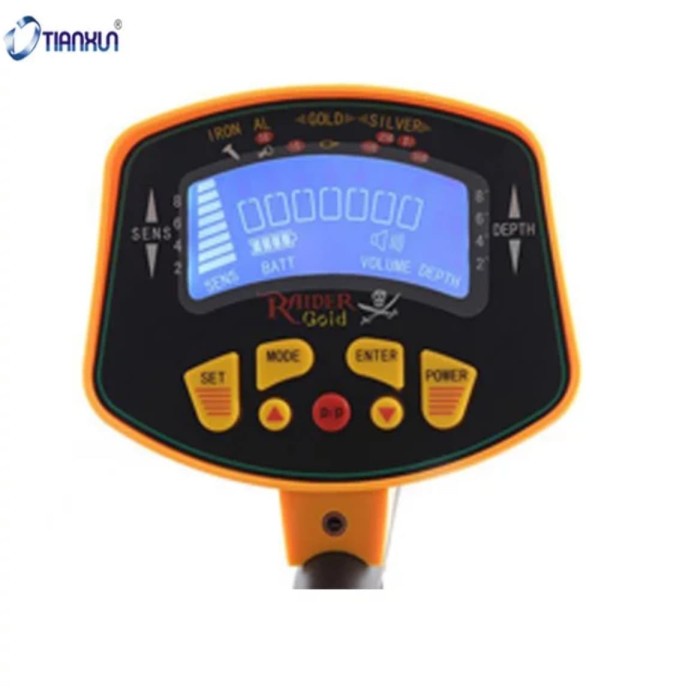 Detektor Emas Logam Metal Gold Detector Digital MD3010II MD3010 II