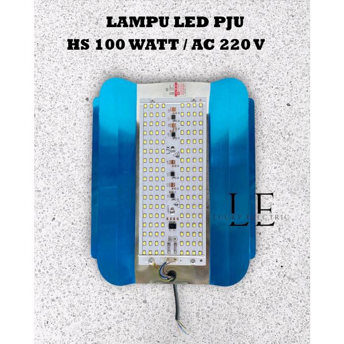 LAMPU JALAN LED 100watt AC LAMPU PJU SUPER TERANG NYALA PUTIH