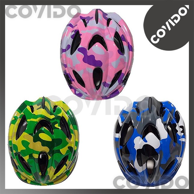 HELM SEPEDA ANAK PEREMPUAN & LAKI BIKE SCOOTER SKATEBOARD HELMET