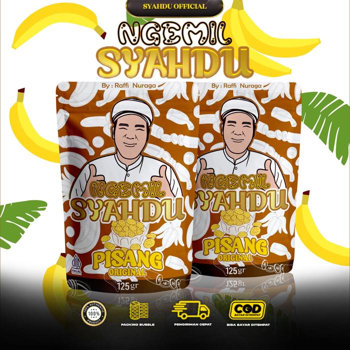 

Keripik Pisang Asin Kemasan Pouch Ngemil Syahdu by Raffi Nuraga