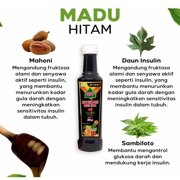 

Madu Hitam Pahit Sherin 500 gram