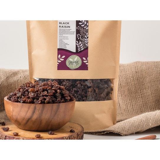 

Black Raisin USA 1 Kg / Kismis Hitam Import USA 1 Kg Premium Organic Paradise