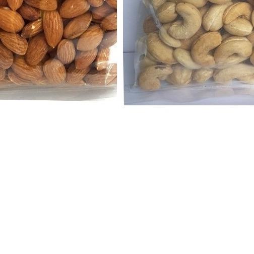 

500gr Mix Roasted Almond Utuh & Mede/ Cashew Utuh Varian Rasa Original/ ASIN Foods Mete Nut Cemilan