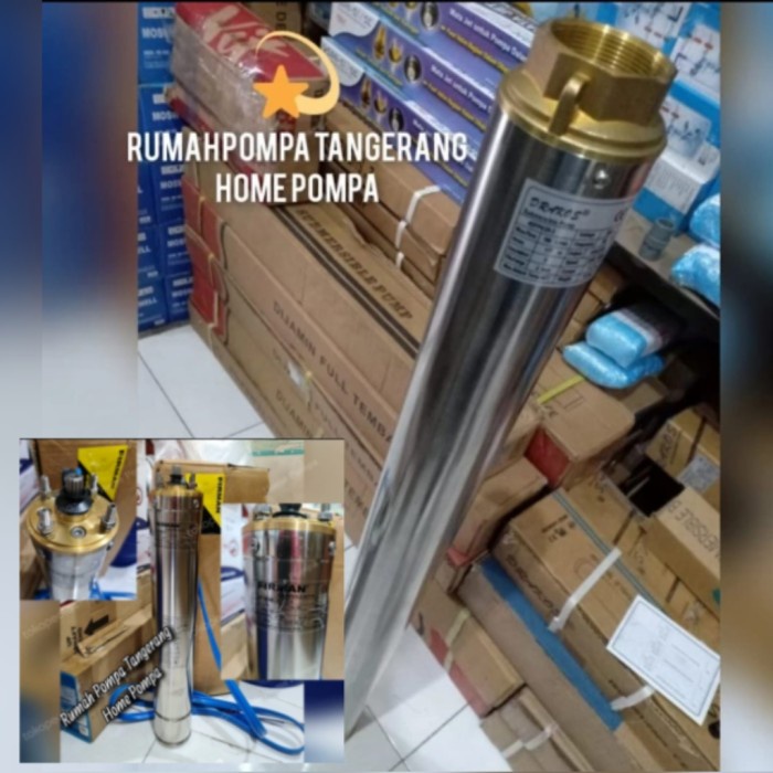 HOT SALE Pompa Satelit Firman 4Hp 1Phase 4DFP6/28 Submersible Firman Drakos