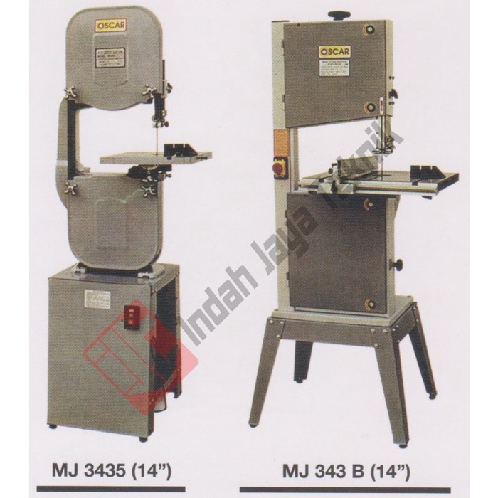 Mesin Gergaji Wood Band Saw 14" Oscar MJ 343B