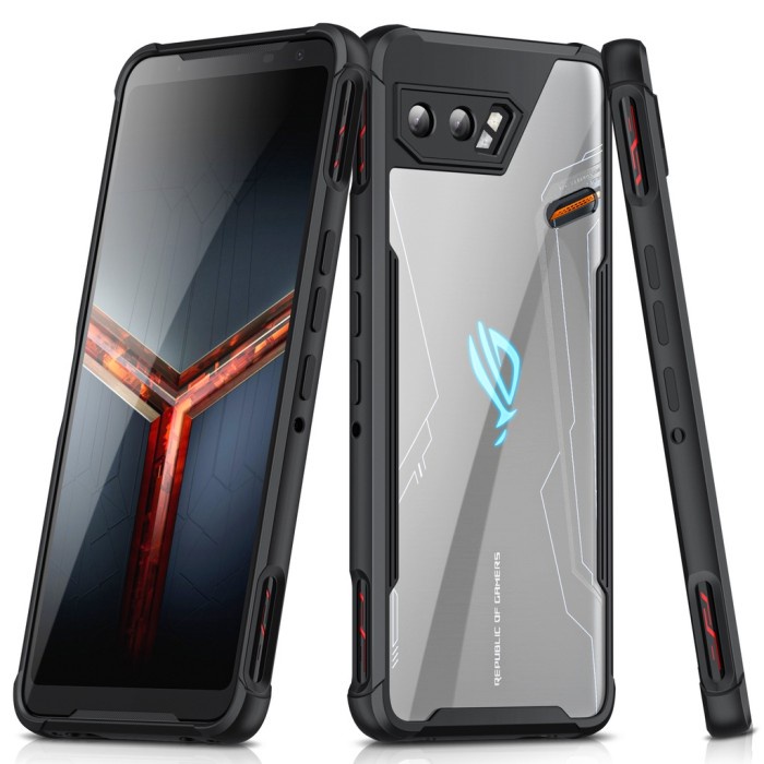 TOP CASE ASUS ROG PHONE 2 BEATLE SERIES BUMPER TRANSPARAN CLEAR ARMOR SOFT -