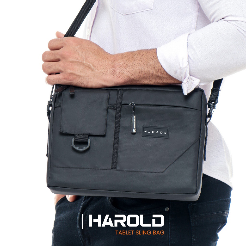 sale Mr Mads - Harold Tas Tablet 12 Inch - Tas Selempang Sling Bag Anti Air Waterproof
