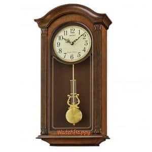 TERBARU Jam Seiko Wooden Wall Clock Qxh066B Dual Chimes QXH066 Original