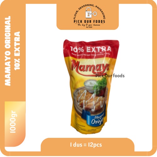 

Sale! Mamayo Mayonaise Original 1Kg Mamayo Mayonaise Original 100Gr Mamayo Original 1000Gr Mayonais