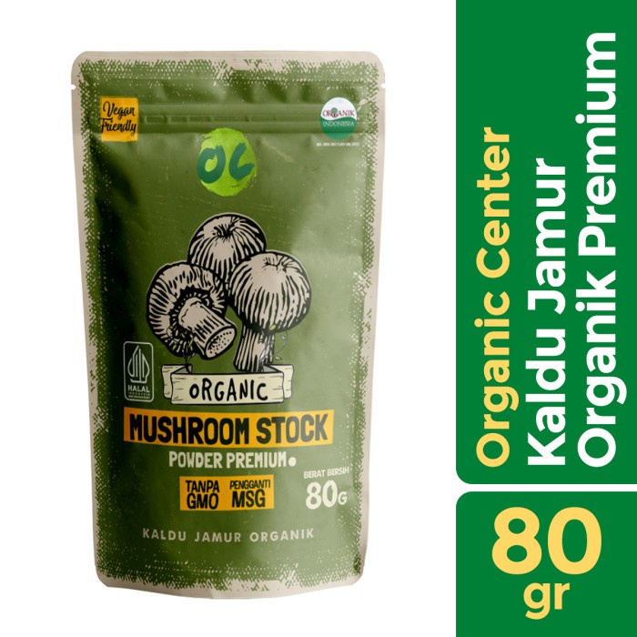 

Sale! Organic Center - Kaldu Jamur Premium 80Gr - Kaldu Sehat- Penyedap Rasa