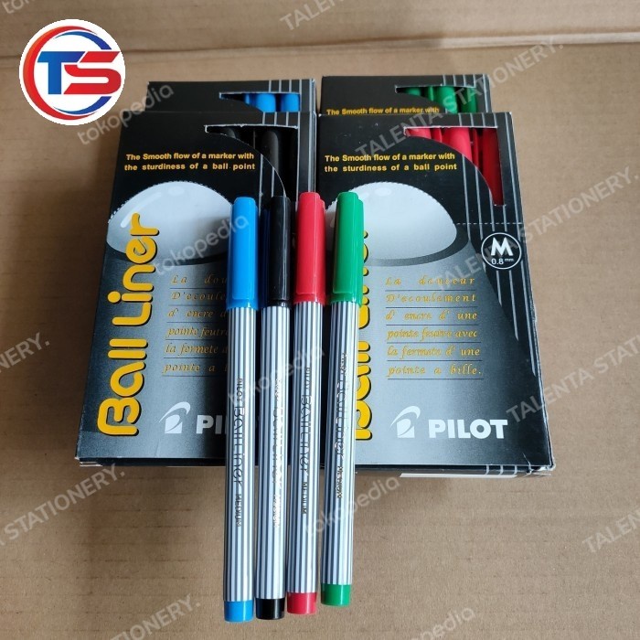 

Diskon Pulpen Pilot Balliner (M. 0.8Mm) Warana Hitam & Biru.