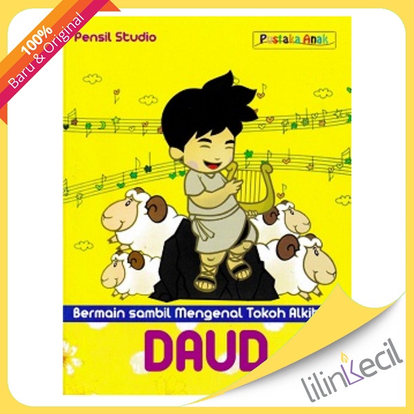

Buku Bermain Sambil Mengenal Tokoh Alkitab : Daud