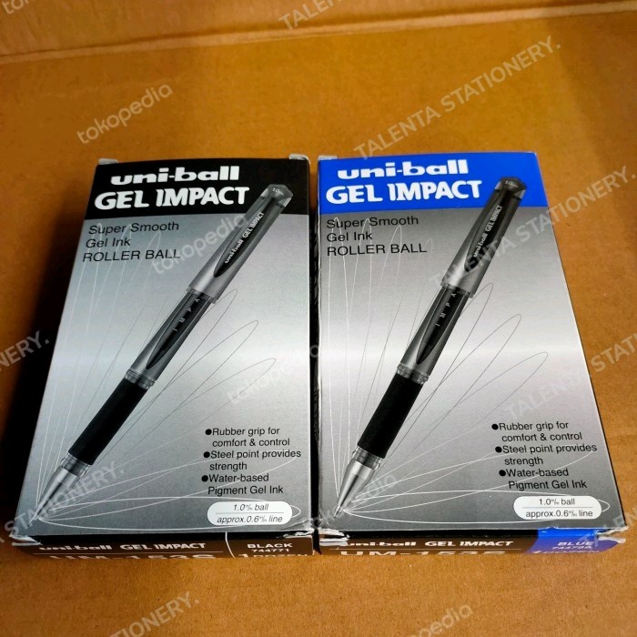 

Diskon Pulpen Uni Ball Gel Impact Um-153S Black/Blue.1Dus Isi 12Batang/1Lusin
