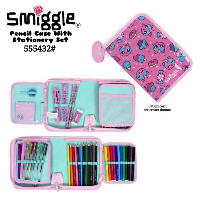 

Kualitas No1 Smiggle Midi Zip Kt Stationery Gift Set
